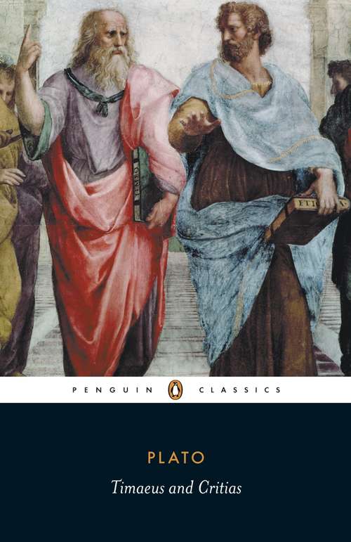 Book cover of Timaeus and Critias