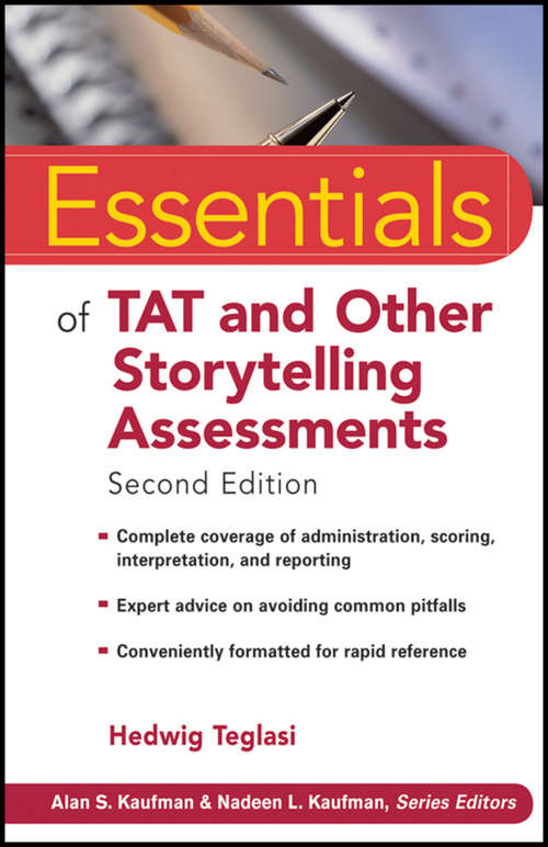 Book cover of Essentials of TAT and Other Storytelling Assessments