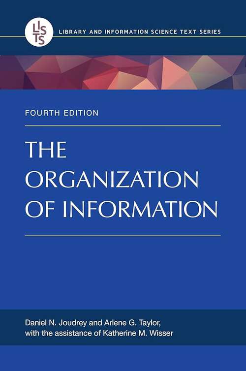Book cover of The Organization of Information