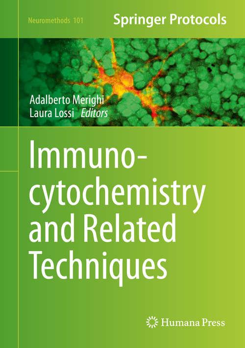 Book cover of Immunocytochemistry and Related Techniques