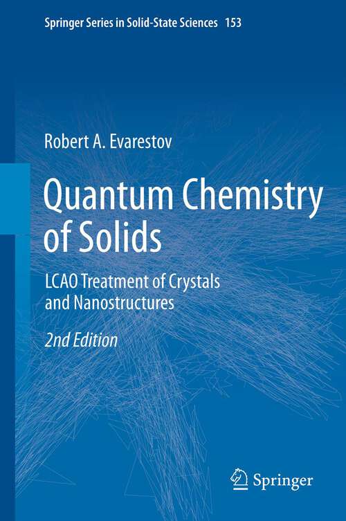 Book cover of Quantum Chemistry of Solids