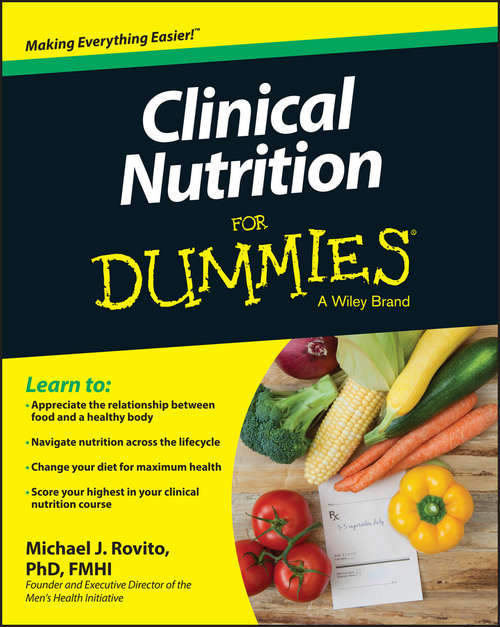 Book cover of Clinical Nutrition For Dummies
