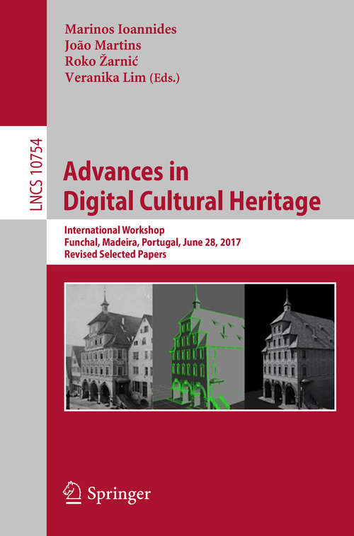 Book cover of Advances in Digital Cultural Heritage