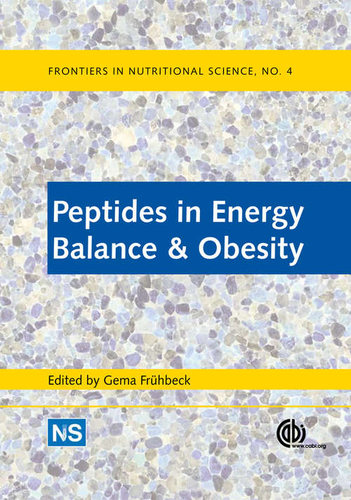 Book cover of Peptides in Energy Balance and Obesity