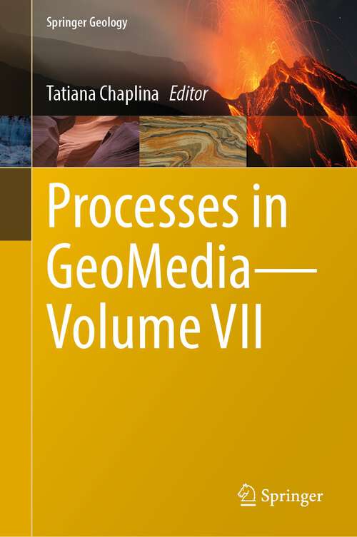 Book cover of Processes in GeoMedia—Volume VII (1st ed. 2023) (Springer Geology)