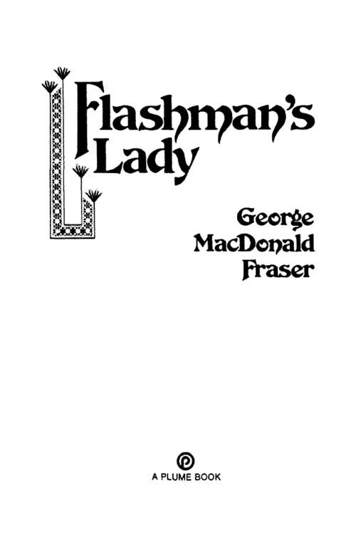 Book cover of Flashman's Lady