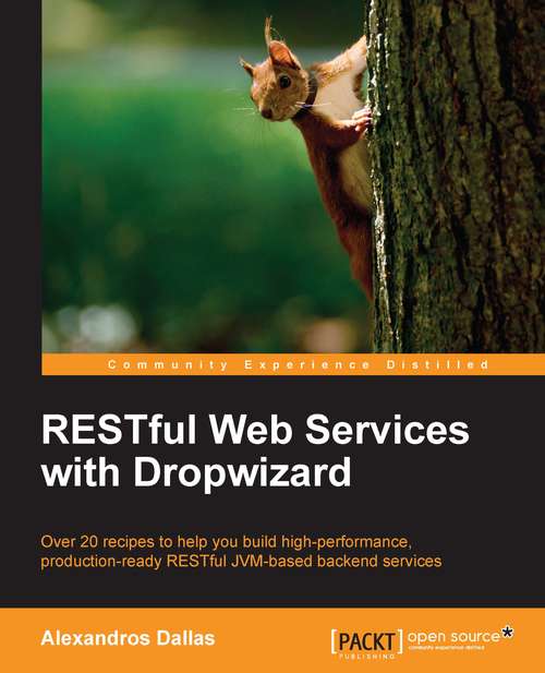 Book cover of RESTful Web Services with Dropwizard