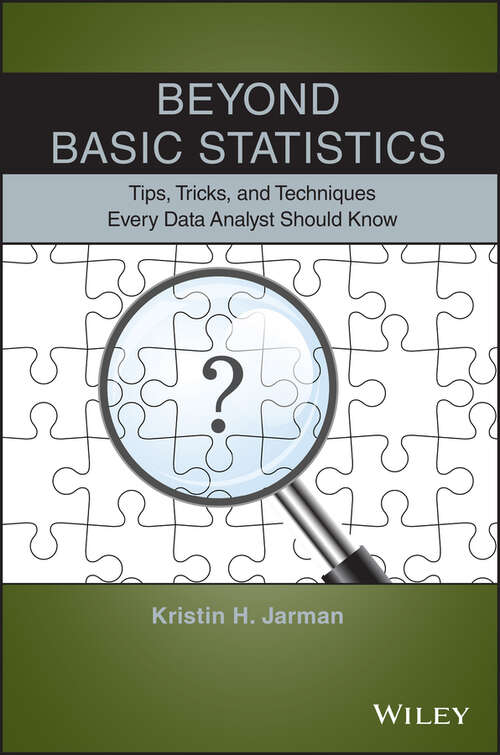 Book cover of Beyond Basic Statistics