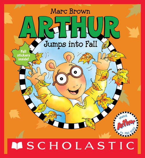 Book cover of Arthur Jumps into Fall
