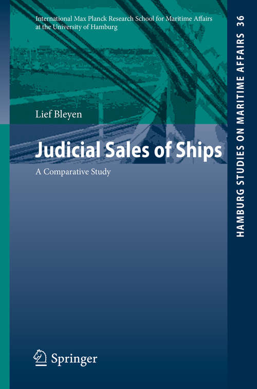 Book cover of Judicial Sales of Ships