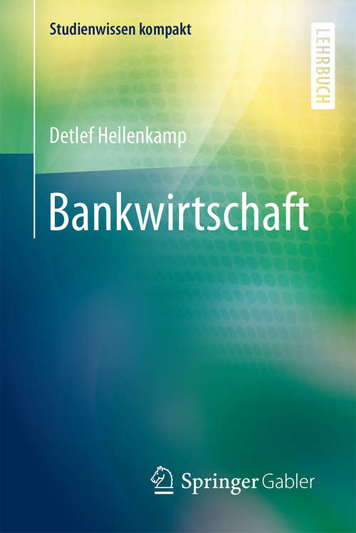 Book cover of Bankwirtschaft
