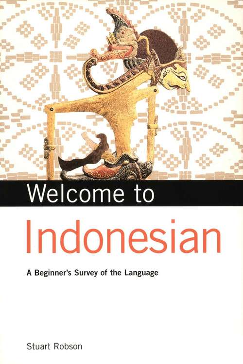 Book cover of Welcome to Indonesian