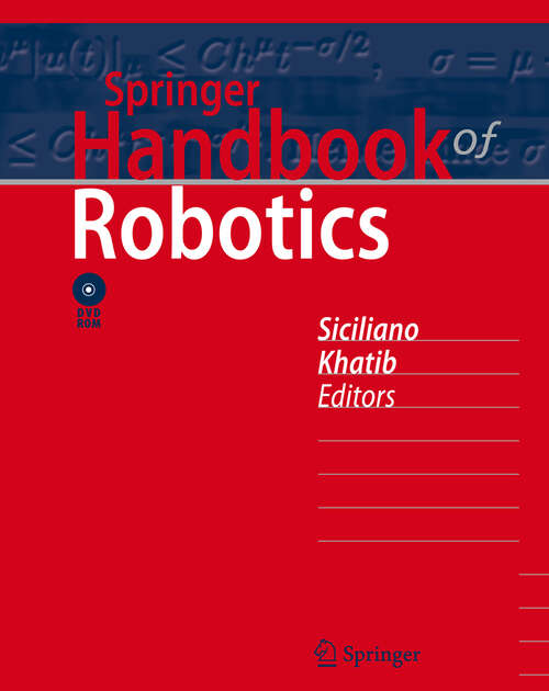Book cover of Springer Handbook of Robotics