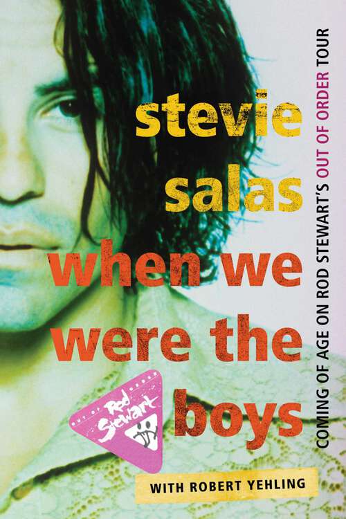 Book cover of When We Were the Boys: Coming of Age on Rod Stewart's Out of Order Tour
