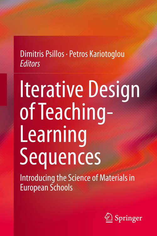 Book cover of Iterative Design of Teaching-Learning Sequences