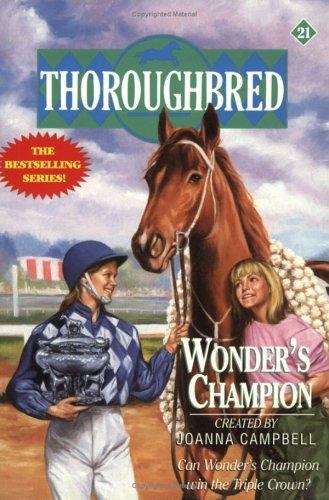 Book cover of Wonder’s Champion (Thoroughbred #21)