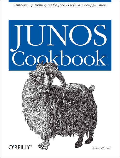Book cover of JUNOS Cookbook