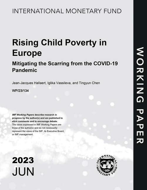 Book cover of Rising Child Poverty in Europe: Mitigating the Scarring from the COVID-19 Pandemic