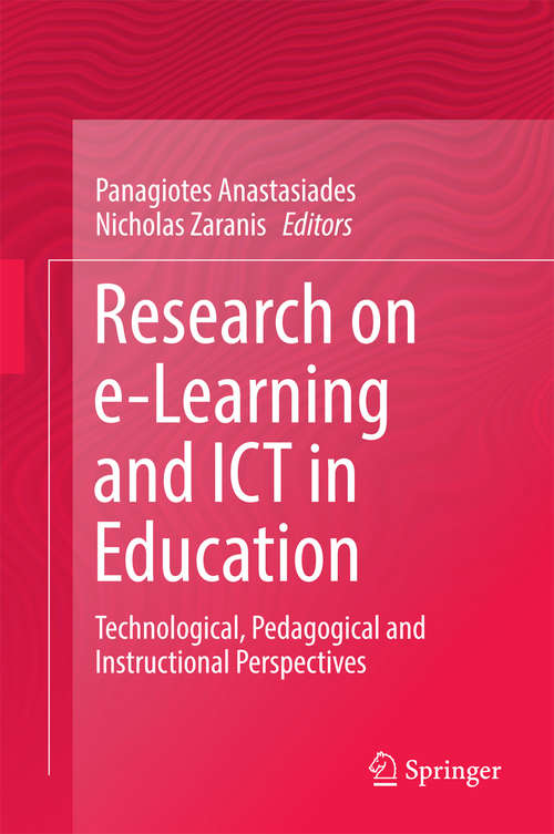Book cover of Research on e-Learning and ICT in Education