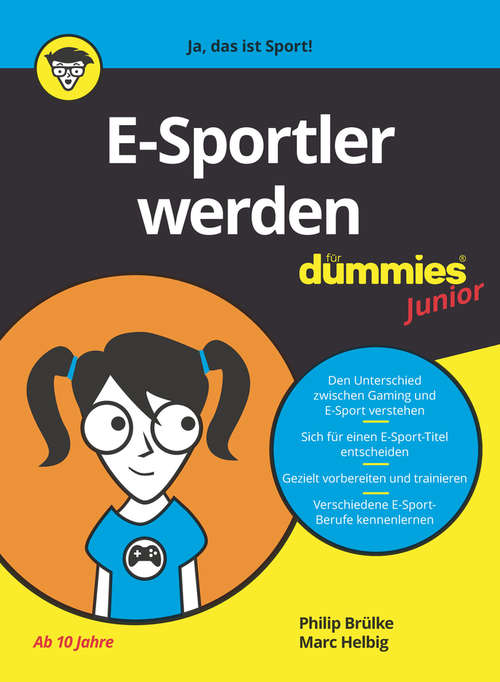 Book cover of E-Sportler Werden für Dummies Junior (Für Dummies)