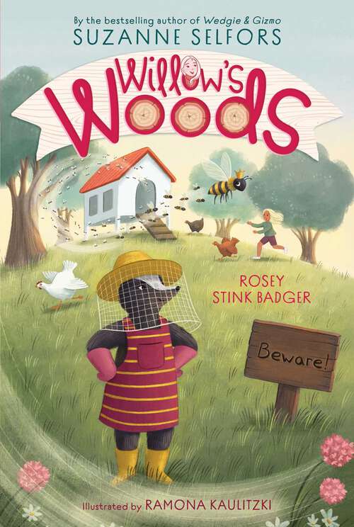 Book cover of Rosey Stink Badger (Willow’s Woods #2)