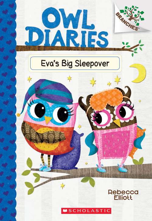 Book cover of Eva's Big Sleepover (Owl Diaries #9)