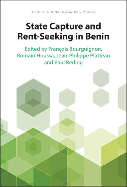 Book cover of The Institutional Diagnostic Project: State Capture in a Rent-Based Society