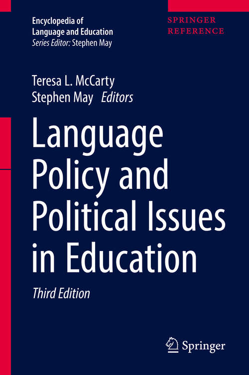 Language Policy and Political Issues in Education