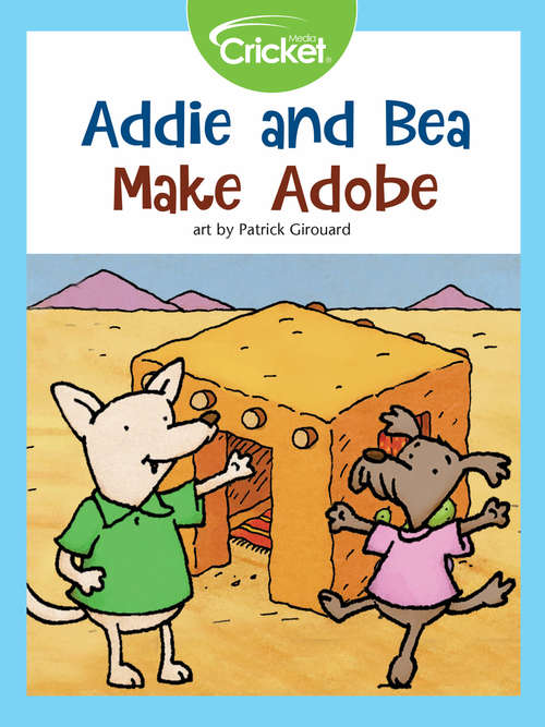 Book cover of Addie and Bea Make Adobe