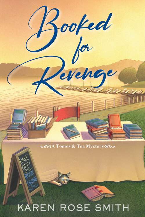 Book cover of Booked for Revenge (A Tomes & Tea Mystery Series)