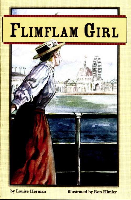 Book cover of Flimflam Girl (Fountas & Pinnell LLI Purple: Level V)