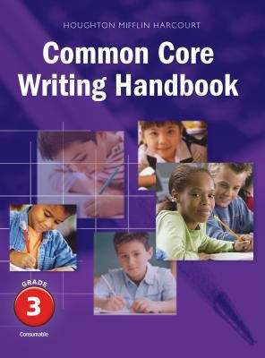 Book cover of Common Core Writing Handbook, Grade 3