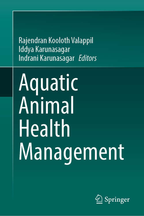 Book cover of Aquatic Animal Health Management