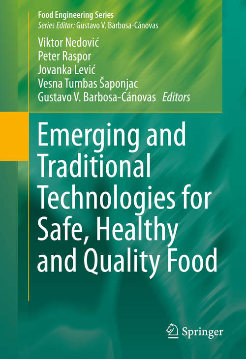 Book cover of Emerging and Traditional Technologies for Safe, Healthy and Quality Food