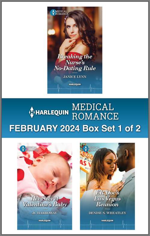Book cover of Harlequin Medical Romance February 2024 - Box Set 1 of 2