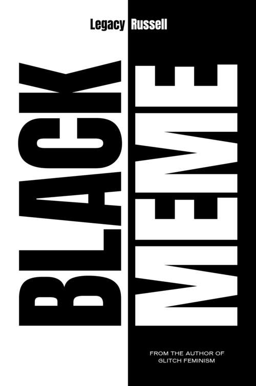 Book cover of Black Meme: A History of The Images That Make Us