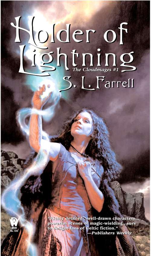 Book cover of Holder of Lightning: The Cloudmages #1 (The Cloudmages #1)