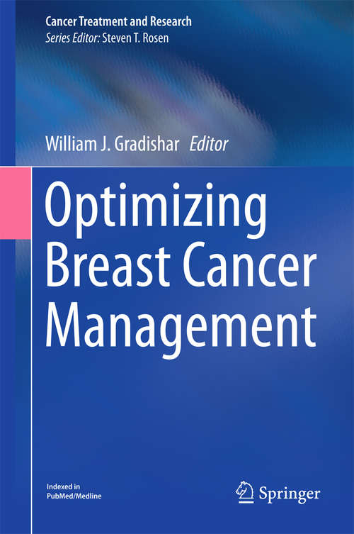 Book cover of Optimizing Breast Cancer Management