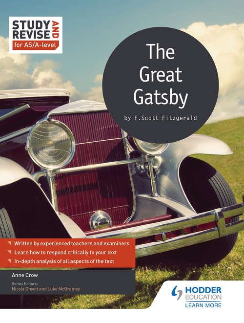 Book cover of Study and Revise: The Great Gatsby for AS/A-level