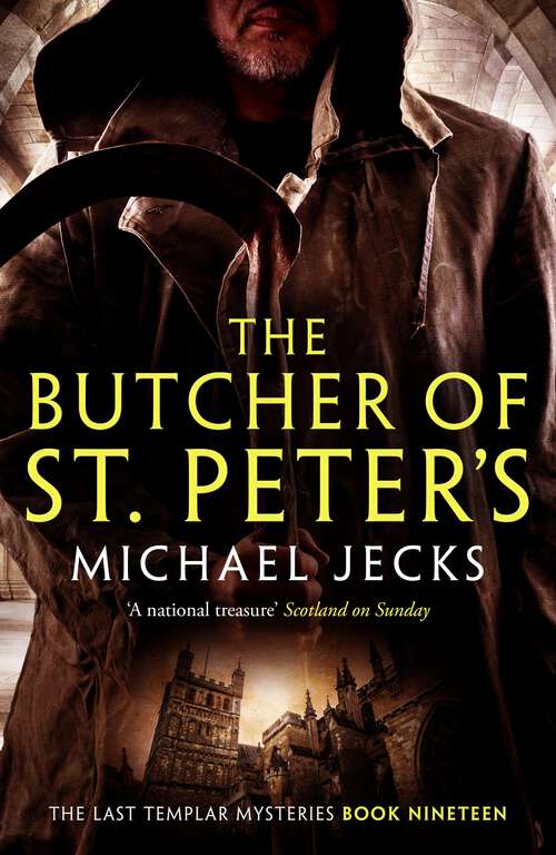 Book cover of The Butcher of St. Peter's (Medieval West Country Mystery #19)