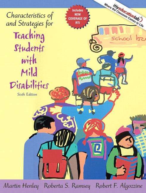 Book cover of Characteristics Of And Strategies For Teaching Students With Mild Disabilities