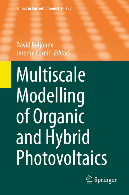 Book cover of Multiscale Modelling of Organic and Hybrid Photovoltaics