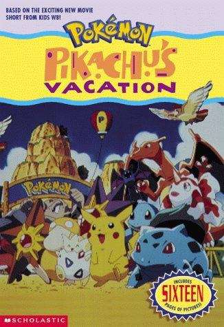 Book cover of Pokémon Pikachu's Vacation
