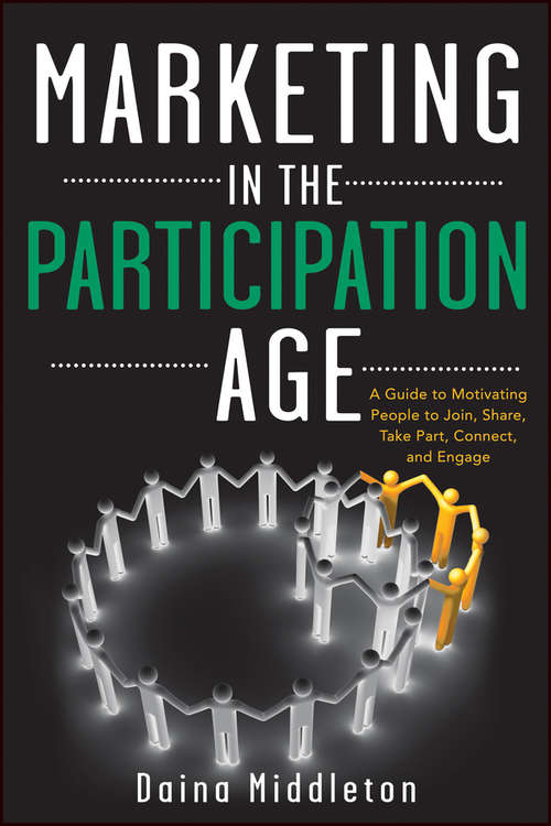 Book cover of Marketing in the Participation Age