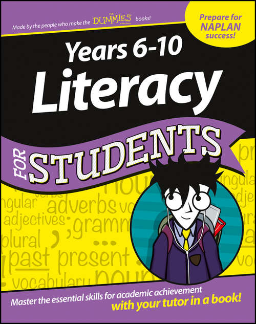 Book cover of Years 6-10 Literacy For Students