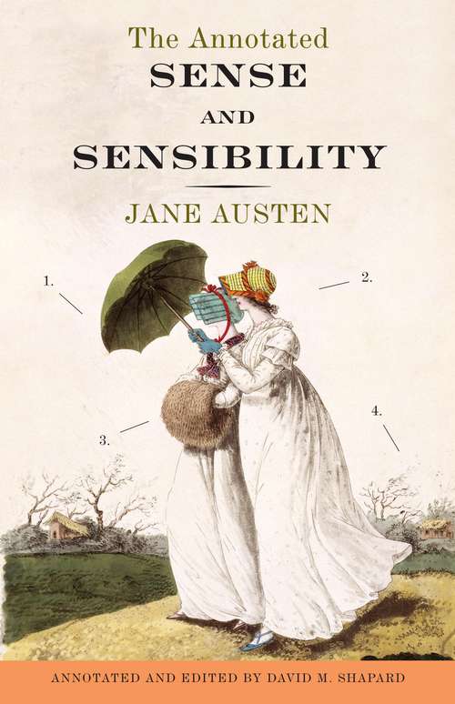 Book cover of The Annotated Sense and Sensibility