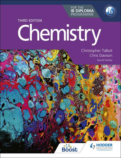 Book cover of Chemistry for the IB Diploma Third edition