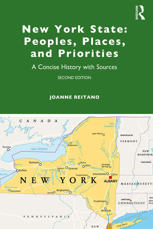 Book cover of New York State: A Concise History with Sources