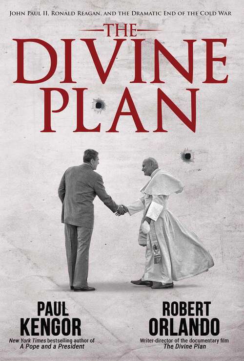 Book cover of The Divine Plan: John Paul II, Ronald Reagan, and the Dramatic End of the Cold War
