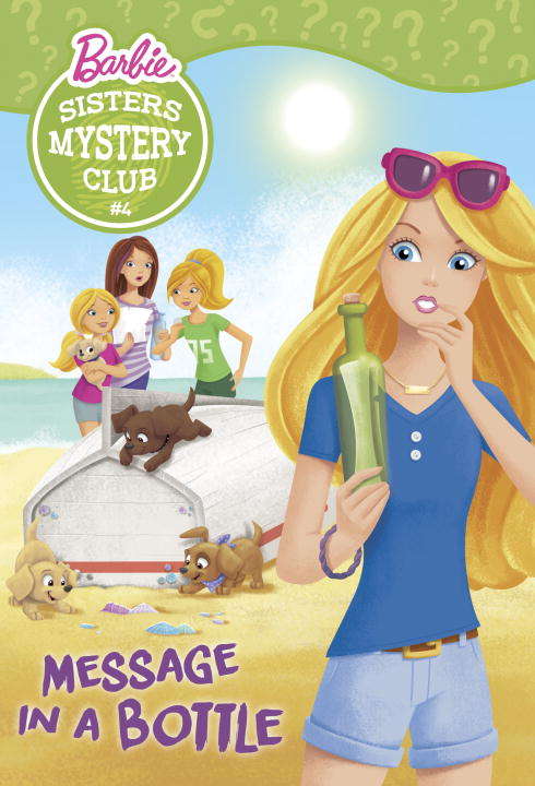 Book cover of Sisters Mystery Club #4: Message in a Bottle (Barbie)